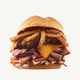 Illustration for article titled Snacktaku Eats Arbys Smokehouse Pork Belly Sandwich